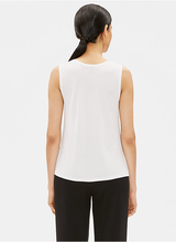 Eileen Fisher SIlk Jersey Short Shell - Small