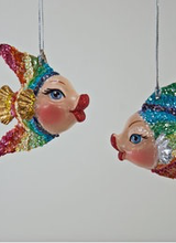 Katherine's Collection Rainbow Kissing Fish