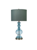 SageBrook Home GLASS 25" TABLE LAMPS, BLUE
