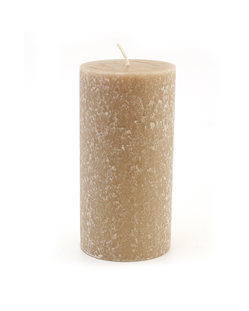 Root Candles TIMBERLINE™ PILLAR 3 X 6 UNSCENTED TAUPE