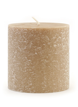 Root Candles TIMBERLINE PILLAR 3 X 3 UNSCENTED TAUPE