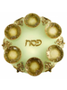 Quest Collection Gold Exodus Seder Plate