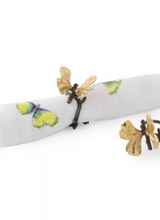 Michael Aram Butterfly Ginkgo Napkin Ring Set