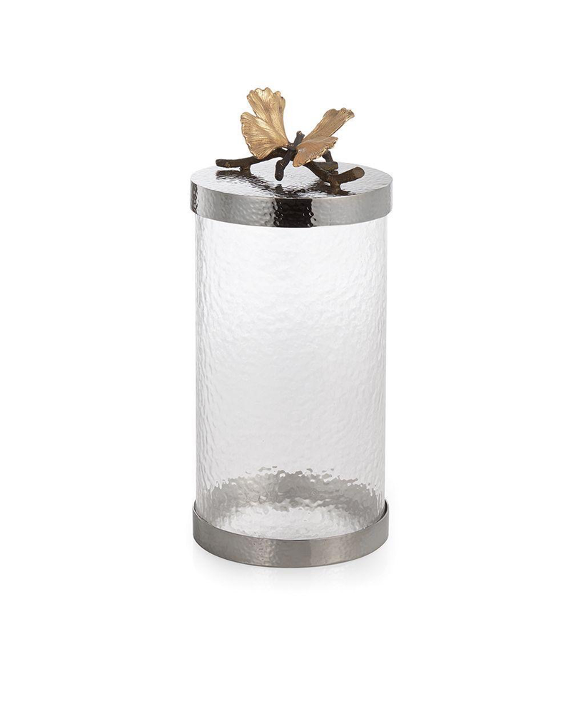 Michael Aram Butterfly Ginkgo Canister Large