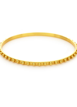 Julie Vos Soho Bangle Gold