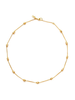 Julie Vos Pineapple Necklace Station Necklace Gold