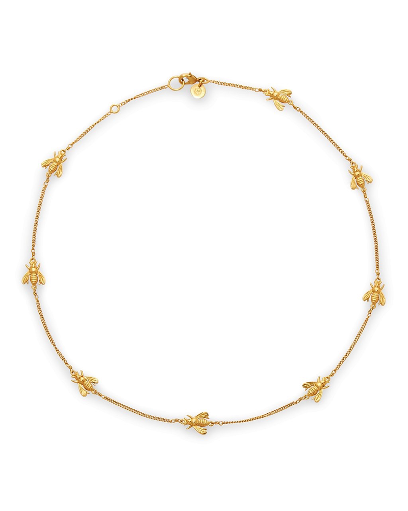 Julie Vos Bee Delicate Necklace Gold