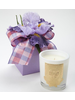 Lux Fragrances French Lavender Candle flower box