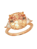 Crislu Rose Gold Ring - Size 7