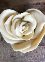 Hippy Sister Soap Co. Rose Heart Ecru Soap