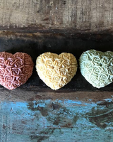 Hippy Sister Soap Co. Heart of Roses Jade Soap