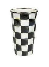 Mackenzie-Childs Courtly Check Enamel Tumbler - 20 ounce