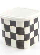 Mackenzie-Childs Courtly Check Ename Deep Squarage Bowl - Small