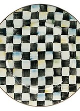 Mackenzie-Childs Courtly Check Enamel Serving Platter