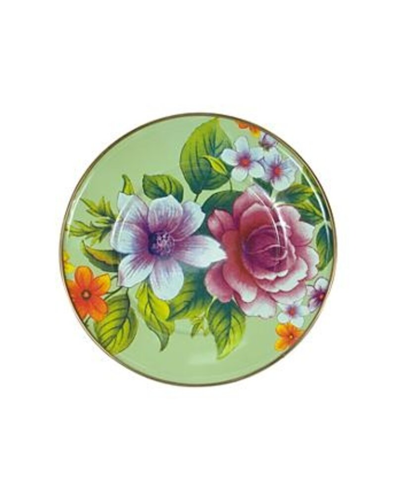 Mackenzie-Childs Flower Market Green Salad/Dessert Plate