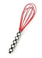 Mackenzie-Childs Red Courtly Check Whisk - Large
