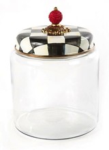 Mackenzie-Childs Courtly Check Kitchen Canister - Large