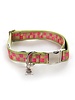 Mackenzie-Childs Give your pet superb style with our Large Tulip Check Couture Pet Collar. Made of ribbon sewn to chartreuse nylon webbing with chrome buckle and fastener.