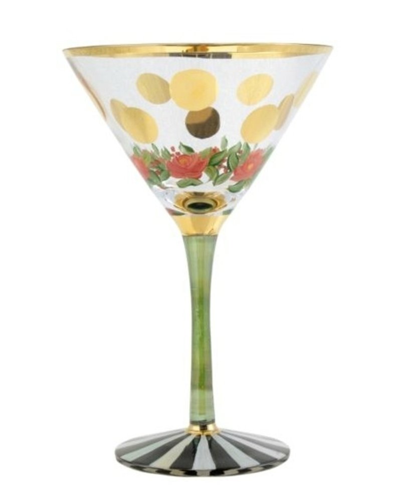 Mackenzie-Childs Speakeasy Martini Glass