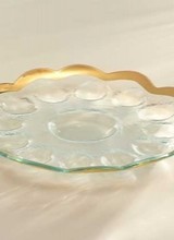 Annie Glass Deviled Egg Platter