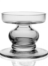 This classy candleholder can be used on its own or used with one of our hurricane shades. They look wonderful with sturdy church candles.<br />
This classy candleholder can be used on its own or used with one of our hurricane shades. They look wonderful with st