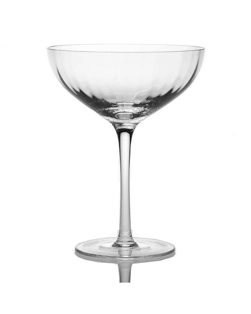 A stunning classical coupe………for cocktails or champagne….a lovely glass to hold and to use!