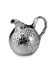 Arthur Court Designs Pour the fancy back into your dinner or drinking party with this Small Grape Pitcher from Arthur Court. <br />
<br />
Large leaves and bundles of grapes display in beauitful detail around this piece, while thick, swishing vines create the handle and fill extra space.