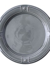 Berry & Thread French Panel Stone Grey Dinner Plate