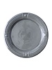 Berry & Thread French Panel Stone Grey Dinner Plate