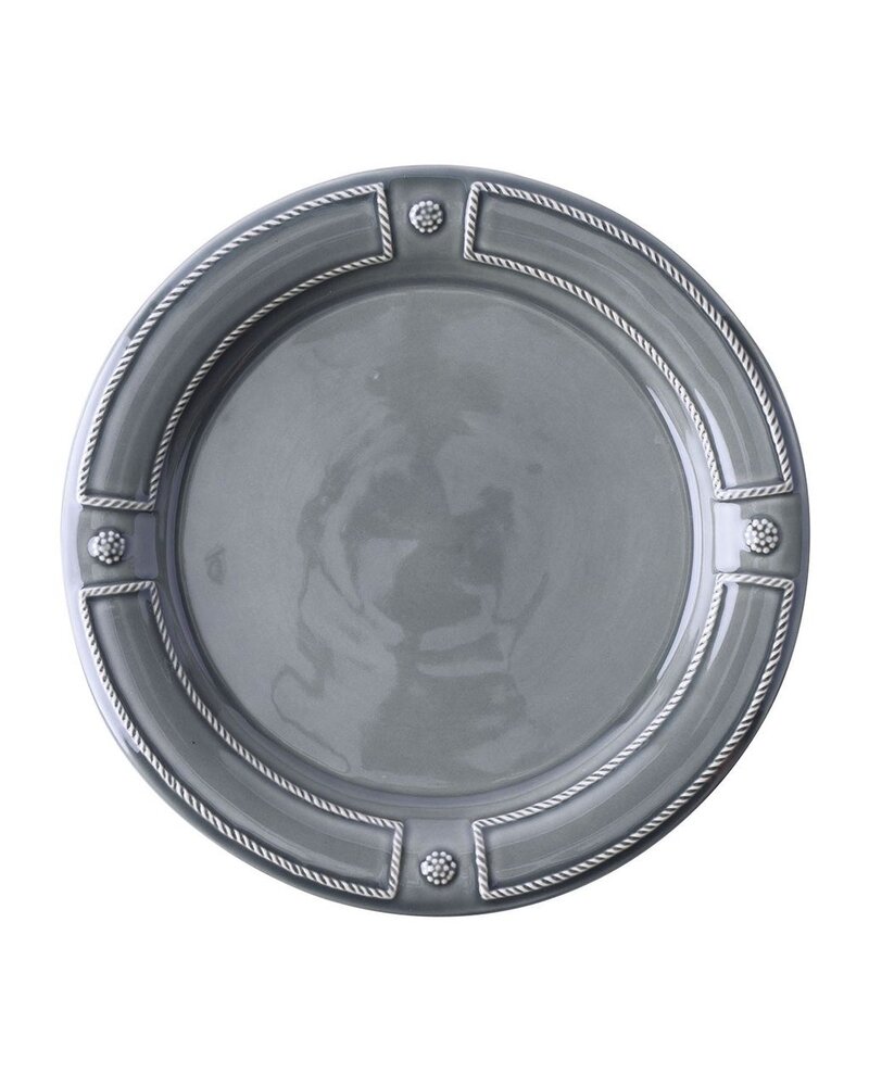 Berry & Thread French Panel Stone Grey Dinner Plate