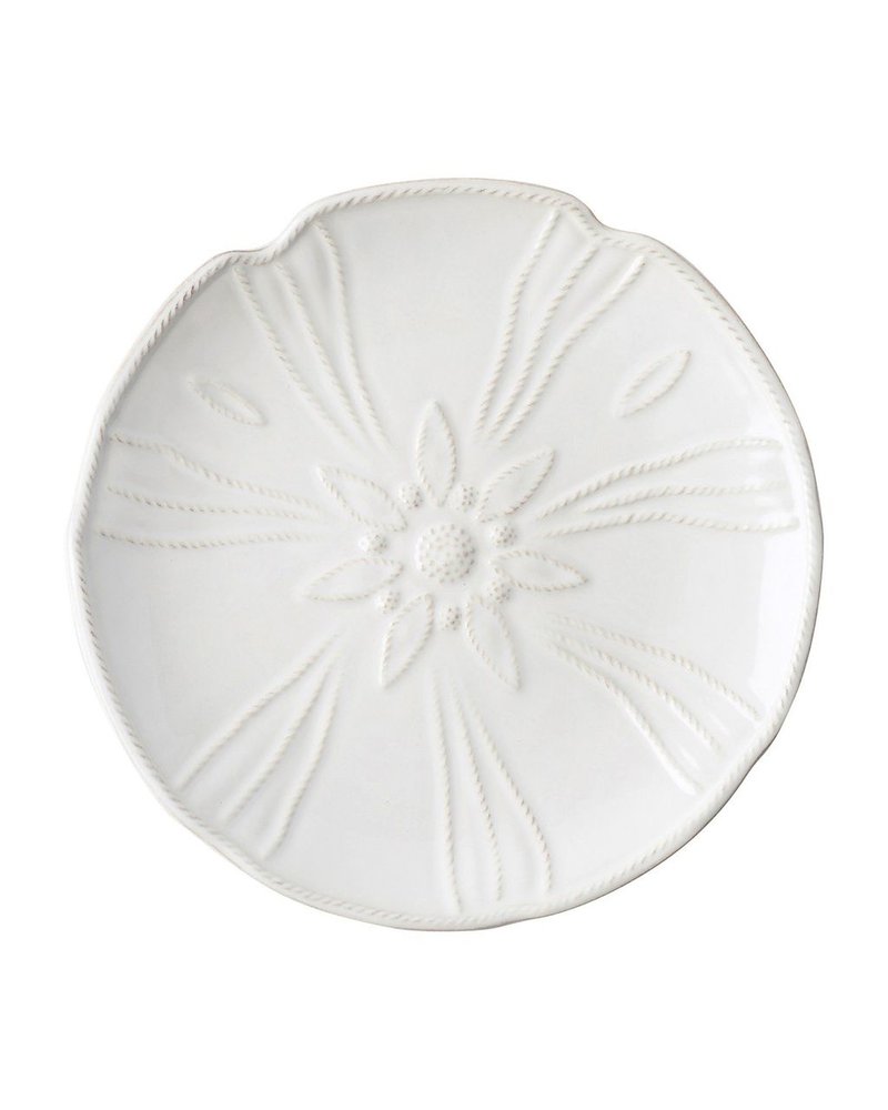 Berry & Thread Whitewash "Sea Urchin" Dessert/Salad Plate