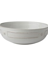 Berry & Thread French Panel Whitewash Coupe Pasta Bowl