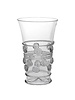 Make a personal statement with this exceptional glass whose intricate design details seem to bubble and brim with charm. Wonderfully adaptable for water, juice, cocktails or as an artful flower vase.