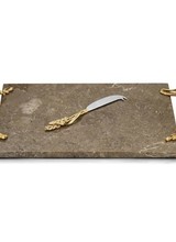 Michael Aram Wheat Cheese Board with Knife