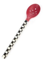 Mackenzie-Childs Courtly Check Slotted Spoon Red
