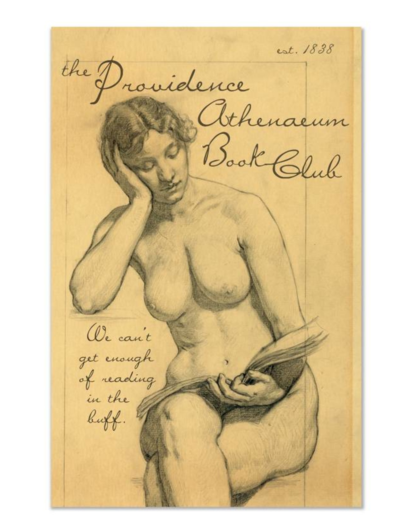 Providence Athenaeum Book Club Print