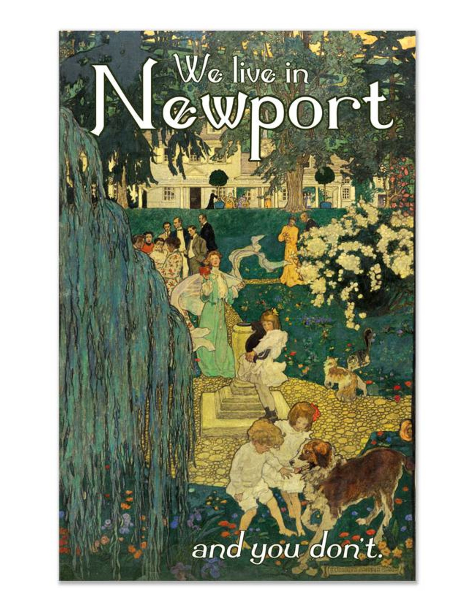 We Live In Newport Print