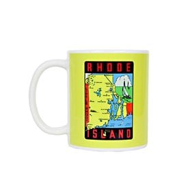 Rhode Island Map Mug