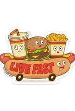 Live Fast Sticker