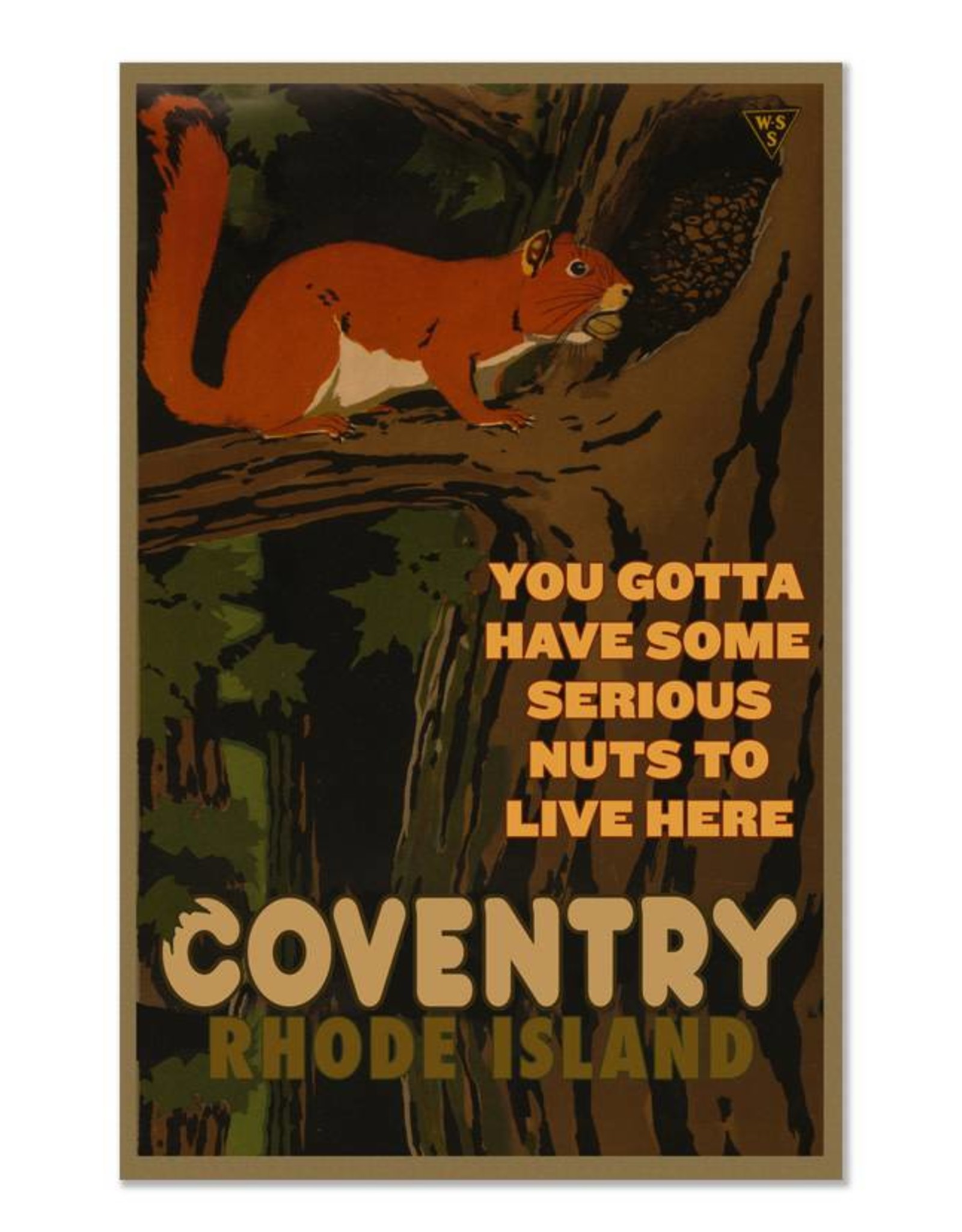Coventry Squirrel Magnet