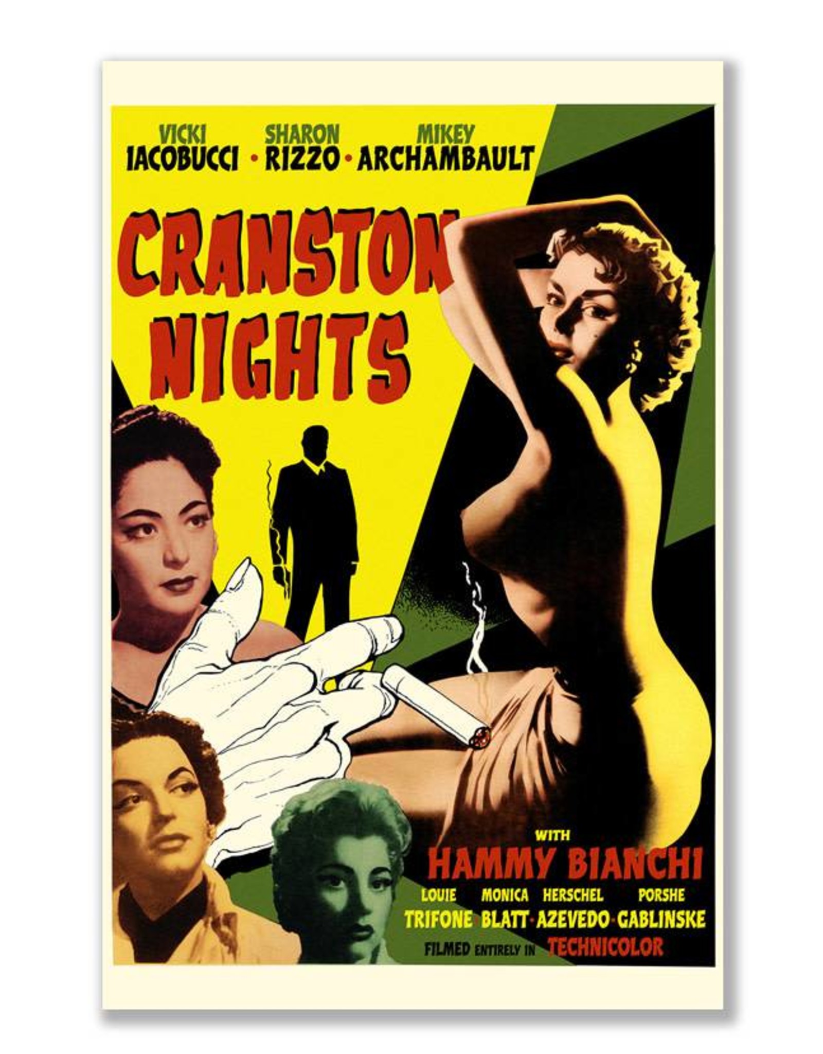 Cranston Nights Movie Magnet