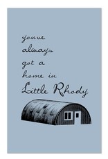 Little Rhody Quonset Hut Magnet