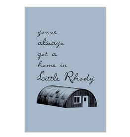 Little Rhody Quonset Hut Magnet