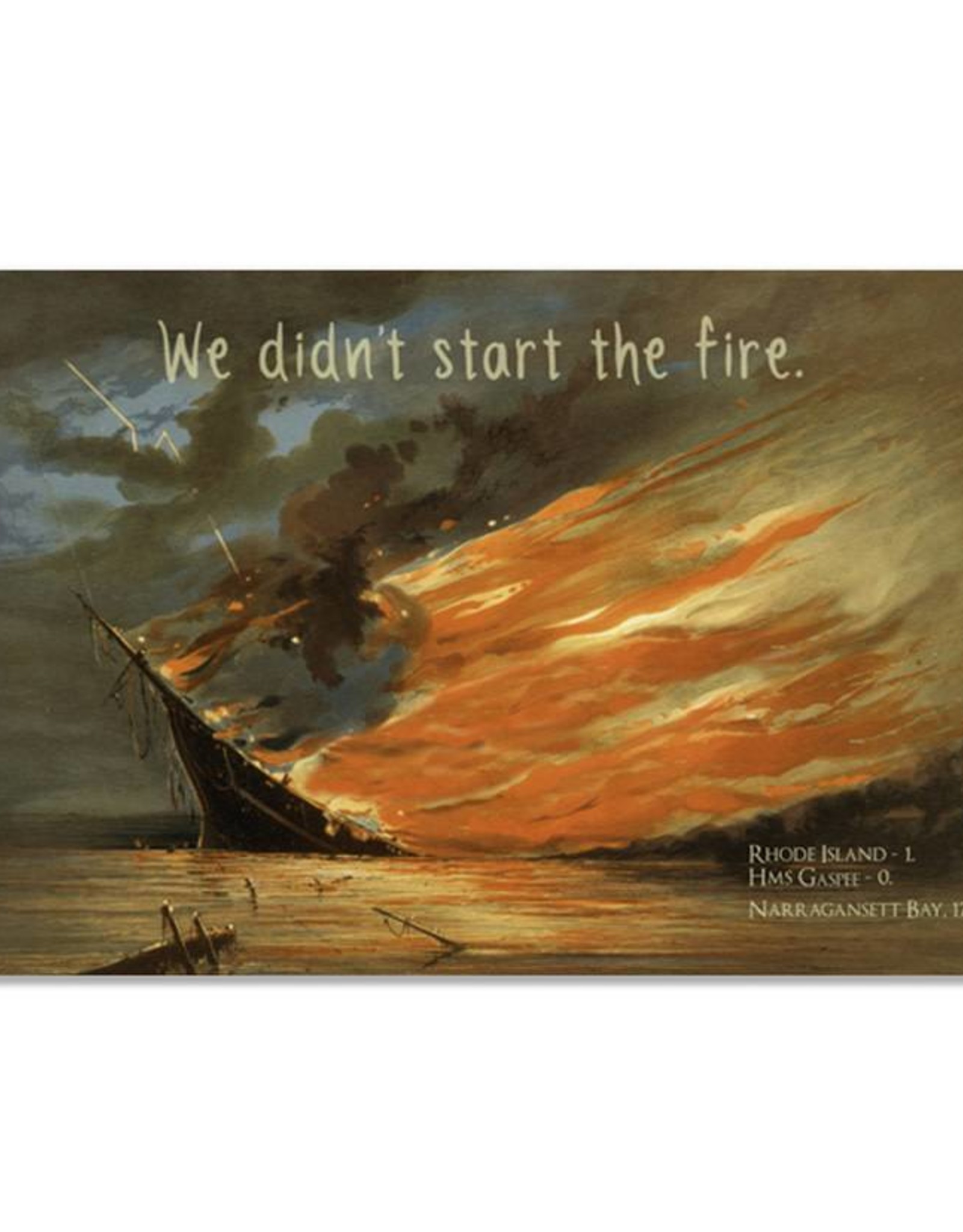 The Burning of the Gaspee Magnet