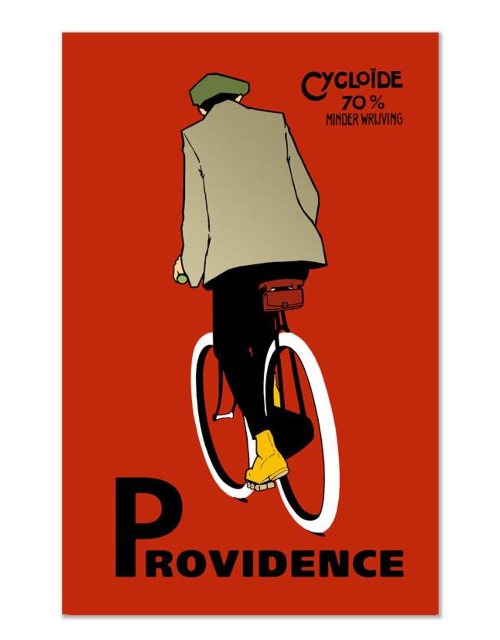 The Providence Cyclist Magnet