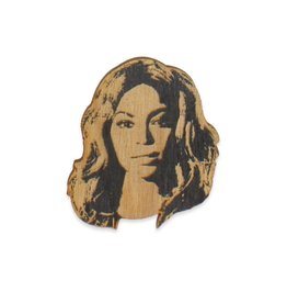Beyonce Wooden Pin