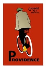 Providence Red Bicycle Greeting Card