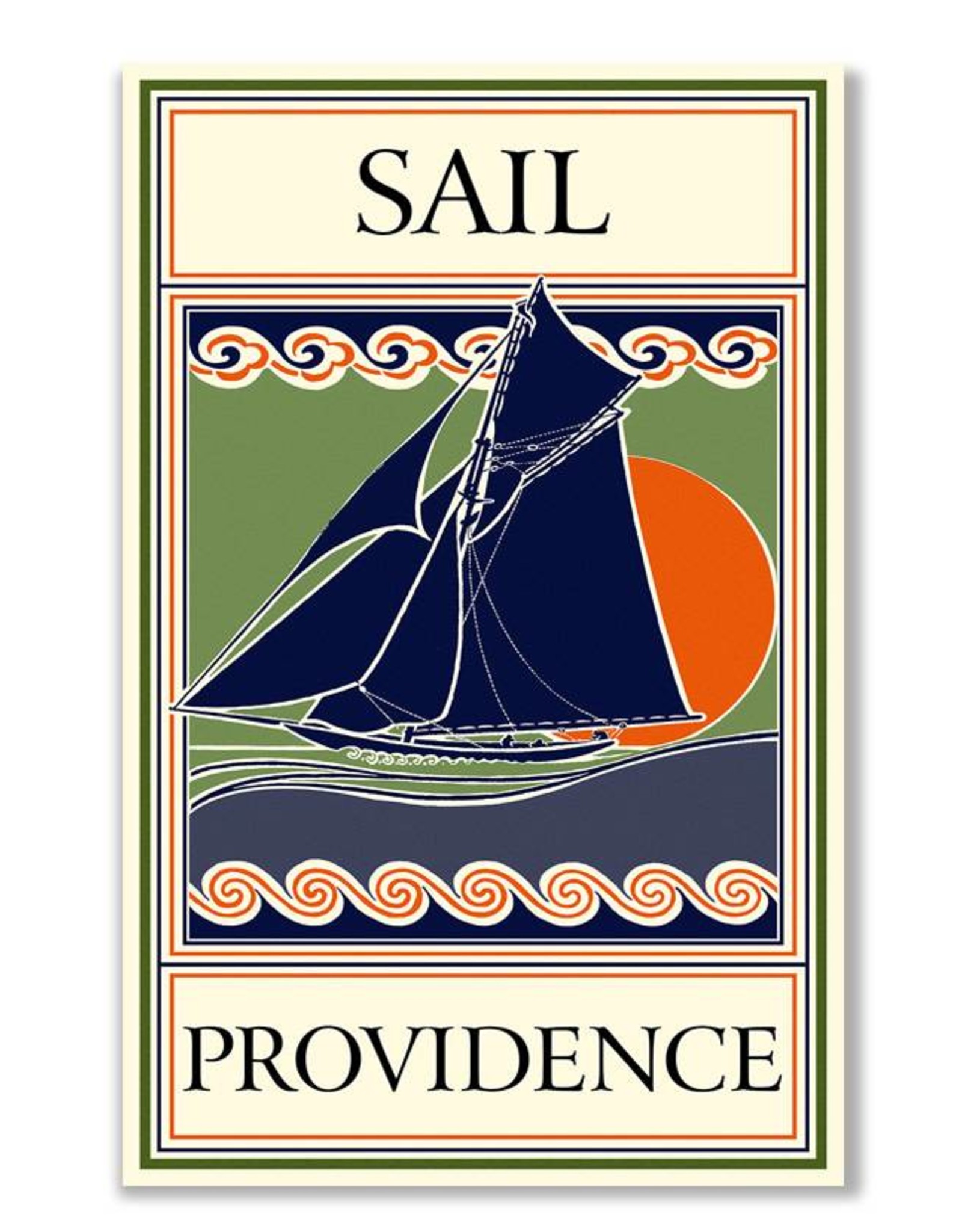Sail Providence Greeting Card