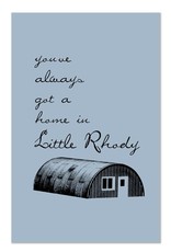 Little Rhody Quonset Hut Greeting Card