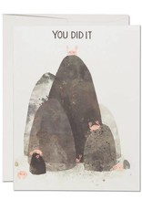 You Did It Crabs Greeting Card